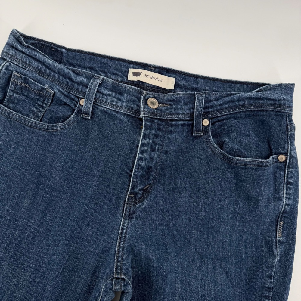 Levi's 515‎ Bootcut Women's Jeans Dark Wash Denim Size 10